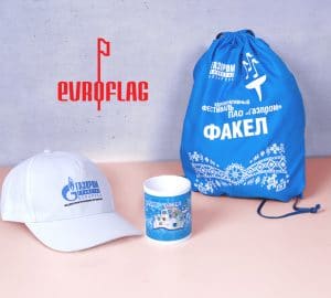 Изображение рюкзака мешка с полноцветной печатью