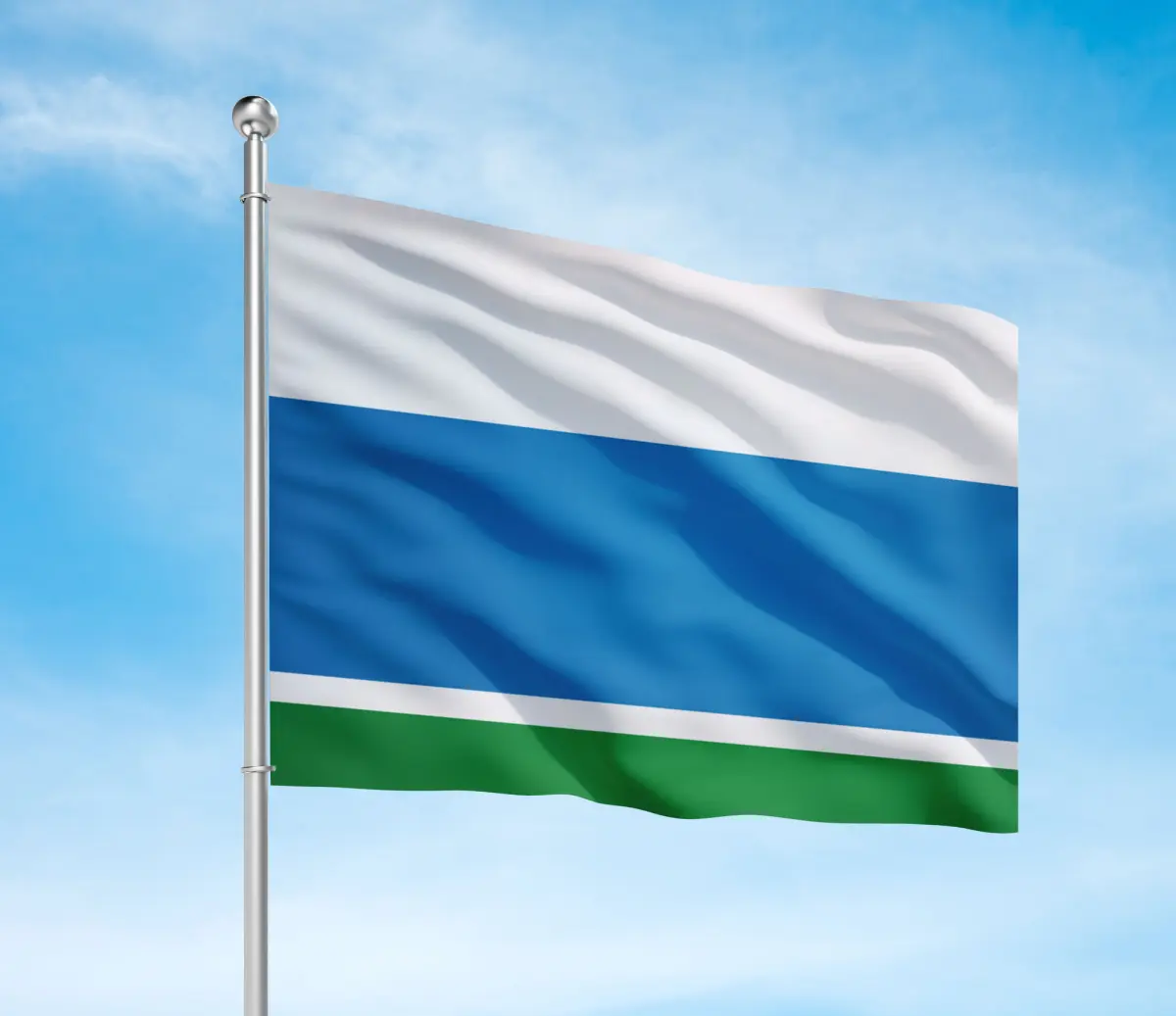 Флаг Свердловской области