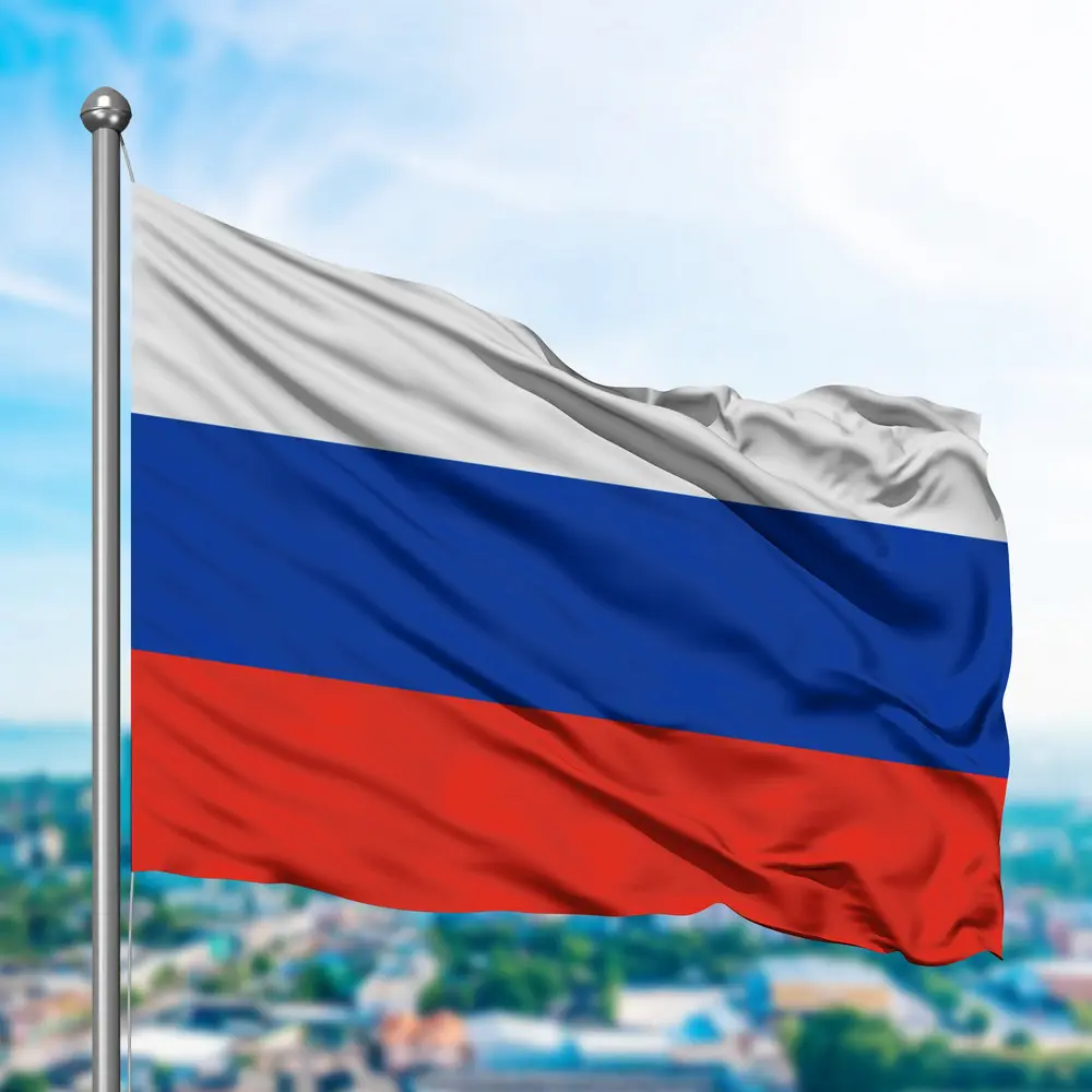 Еврофлаг 24 Флаг России Флаг России