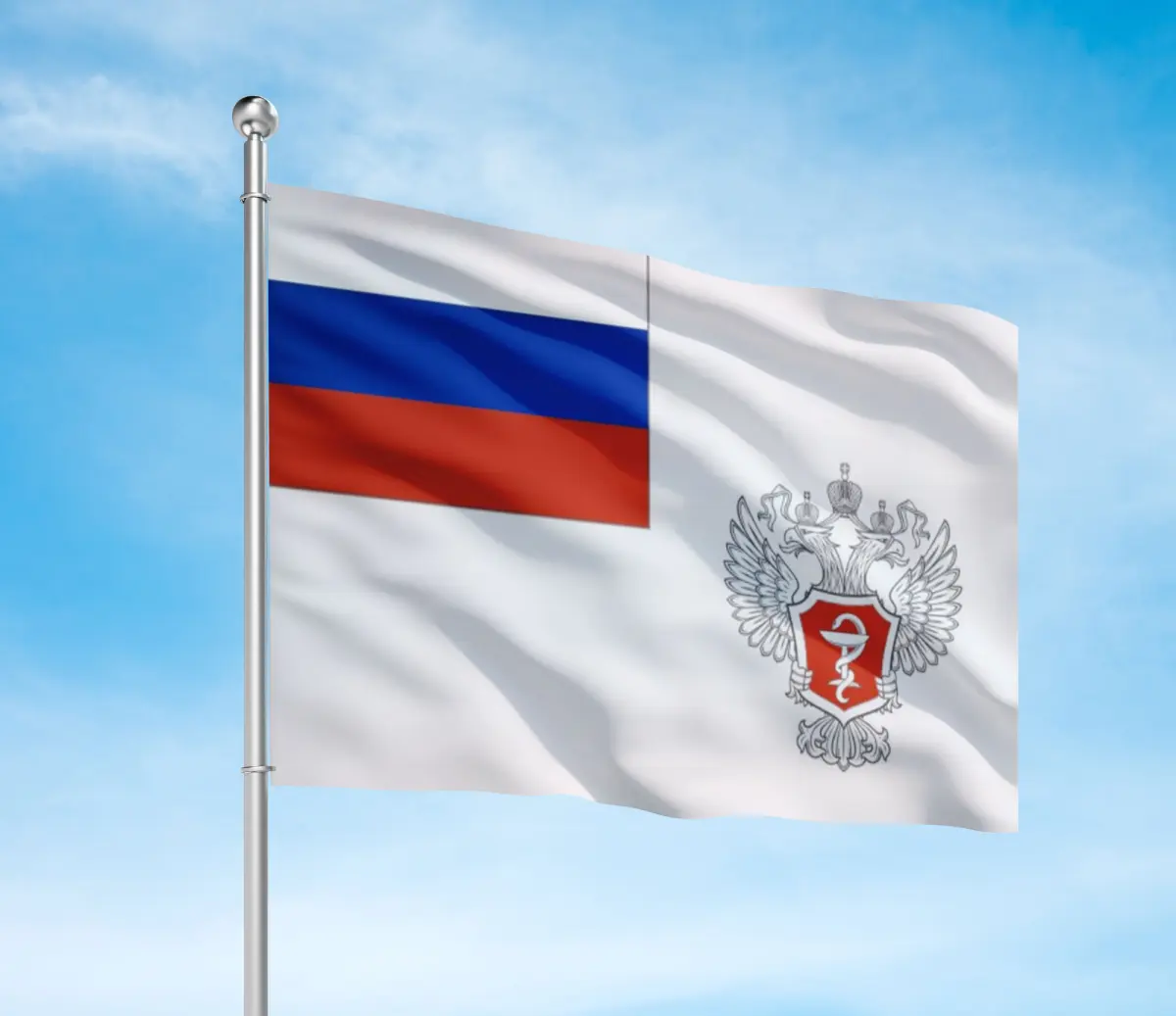 Еврофлаг 24 Флаг Минздрава Флаг Минздрава