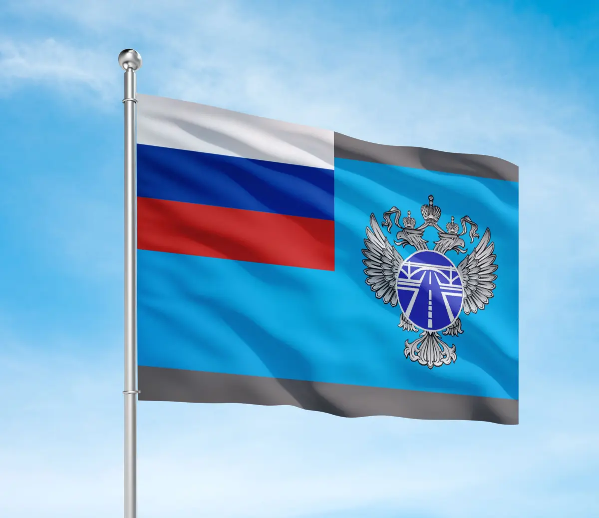 Еврофлаг 24 Флаг Росавтодора Флаг Росавтодора