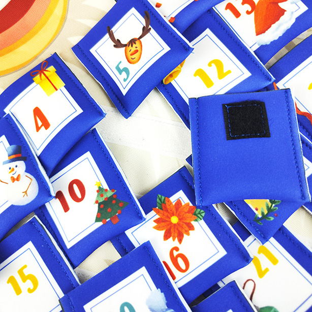 кармашки синего адвент календаря адвент календарь
