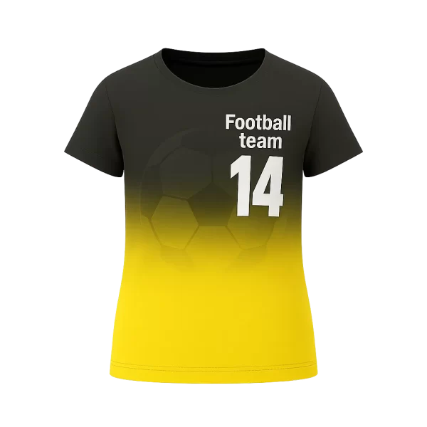 Футбольная футболка для девочек