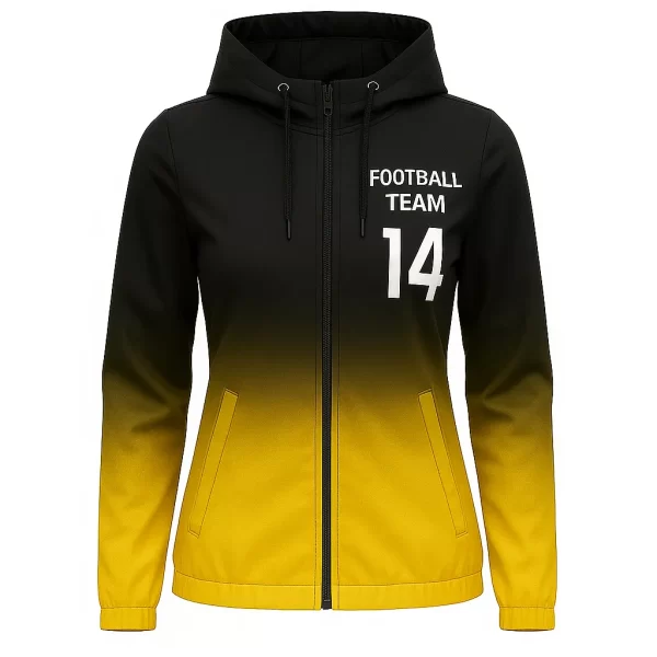 футбольная ветровка женская