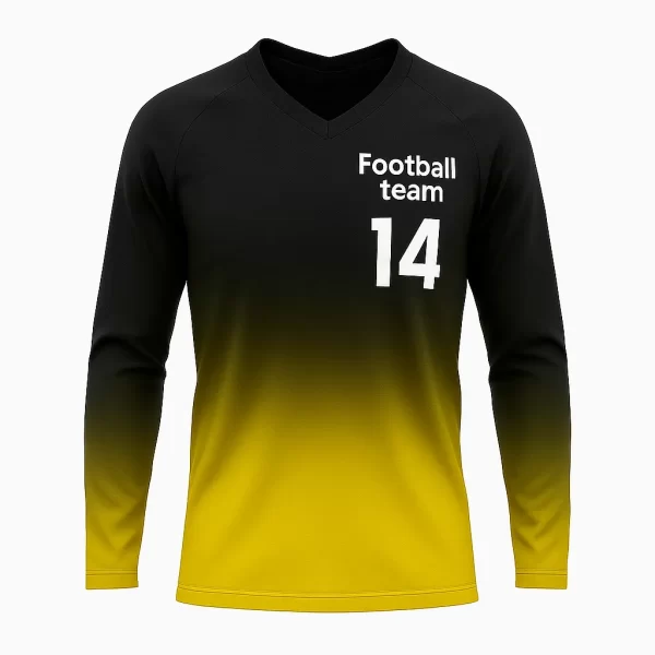 Футбольный лонгслив мужской