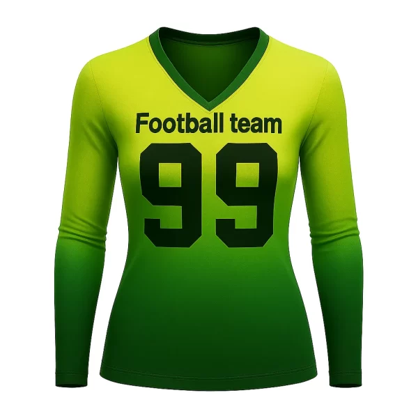 лонгслив вратарский футбольный женская