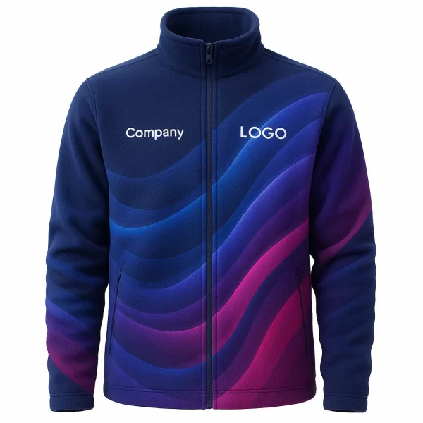 флисовая куртка с логотипом