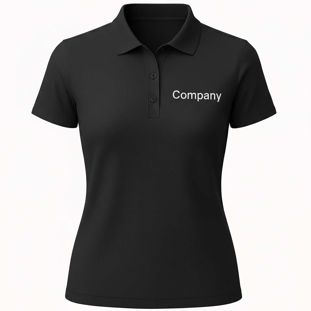 женское поло черное поло женское черное