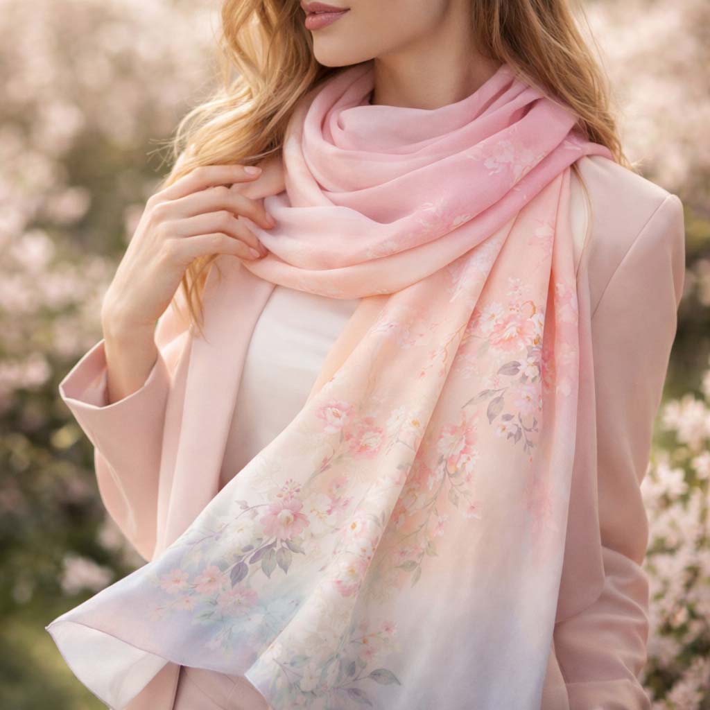 палантин цветной